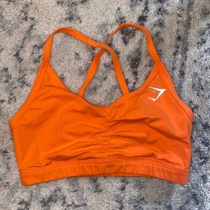 GYMSHARK ruched training sports bra
